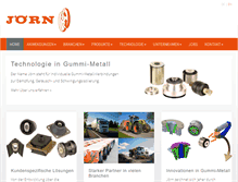 Tablet Screenshot of joern-gmbh.de